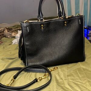 SOLD -Quince satchel ( coach rogue look alike )